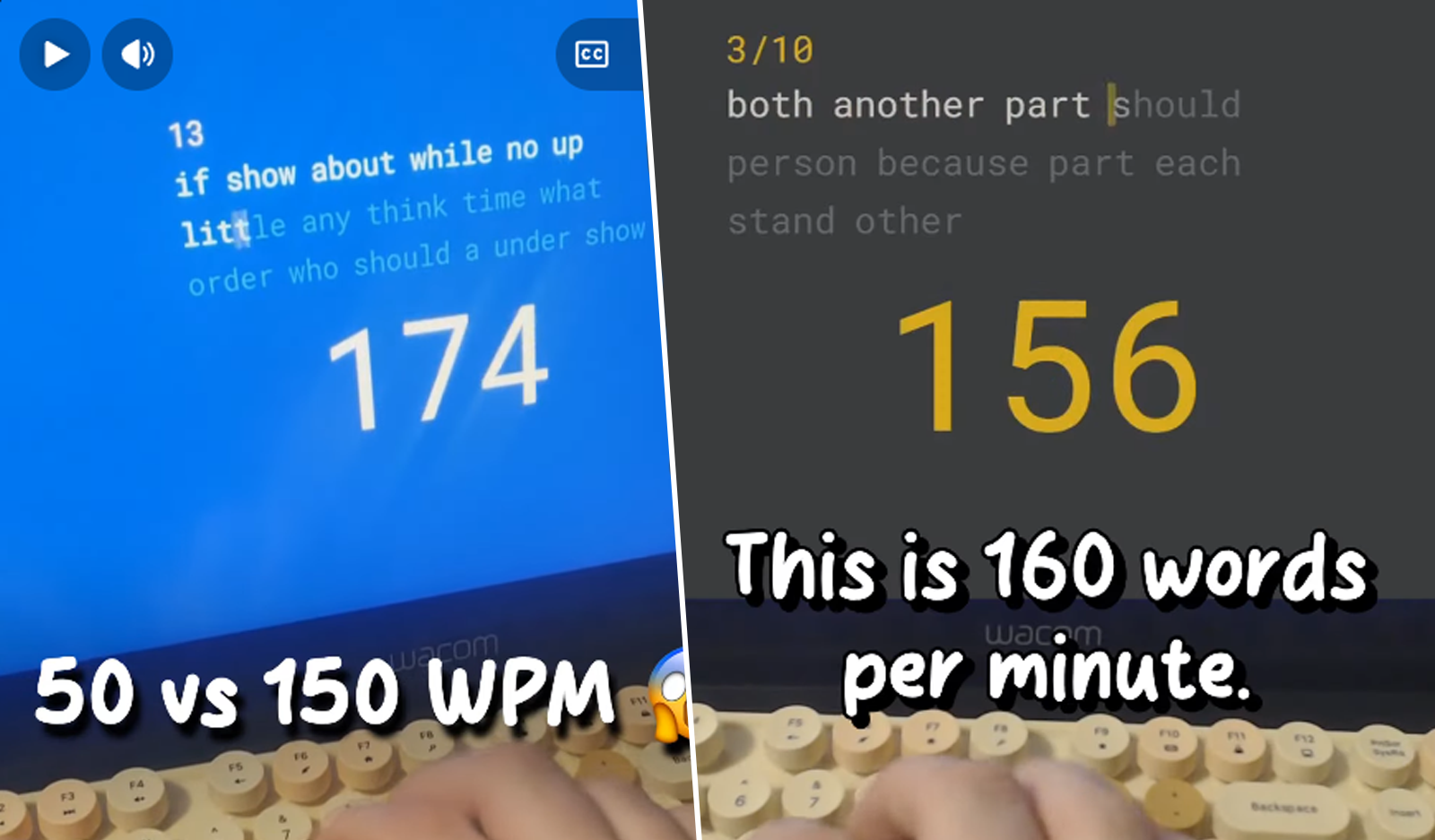MonkeyType leaderboard highlighting 150 WPM typing result